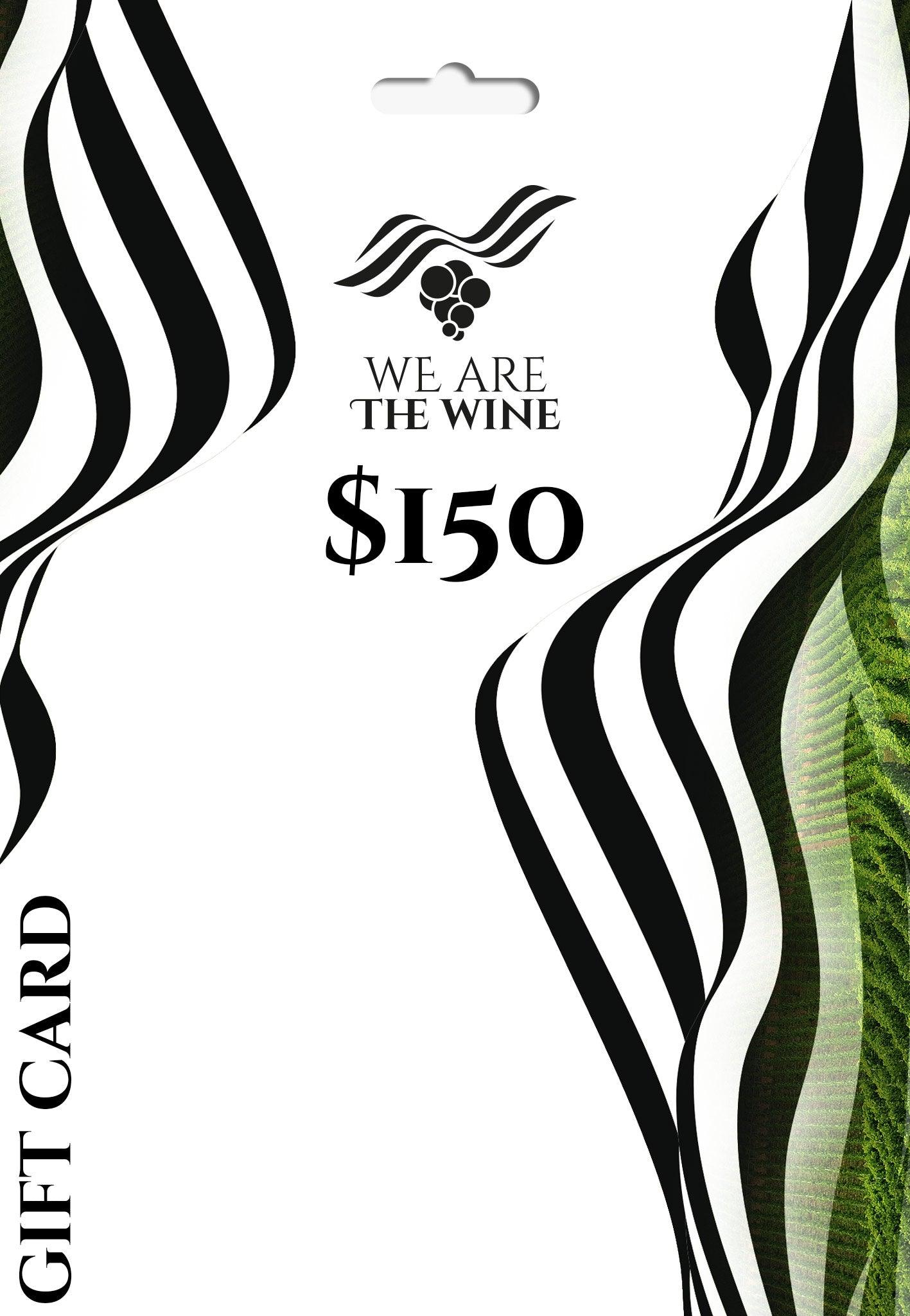 GIFT CARD - We are the Wine